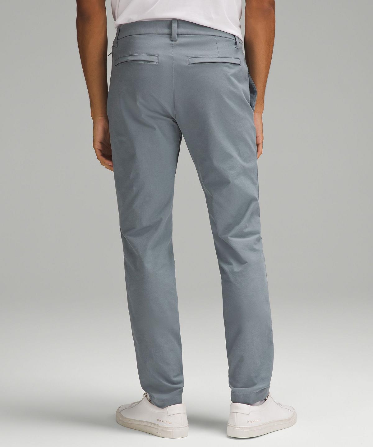 Blue Lululemon ABC Slim-Fit 32"L Men Trousers | NZ_LuLu75931