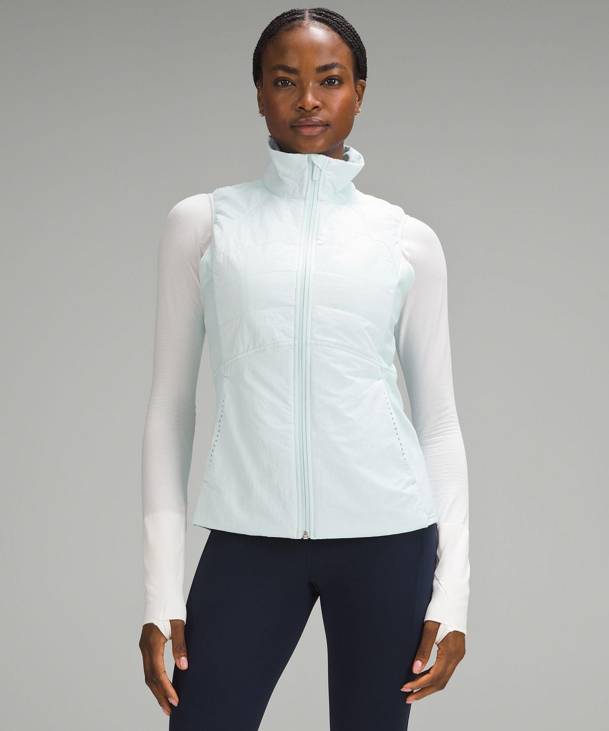 Blue Lululemon Another Mile Vest Women Coats & Jackets | NZ_LuLu23629