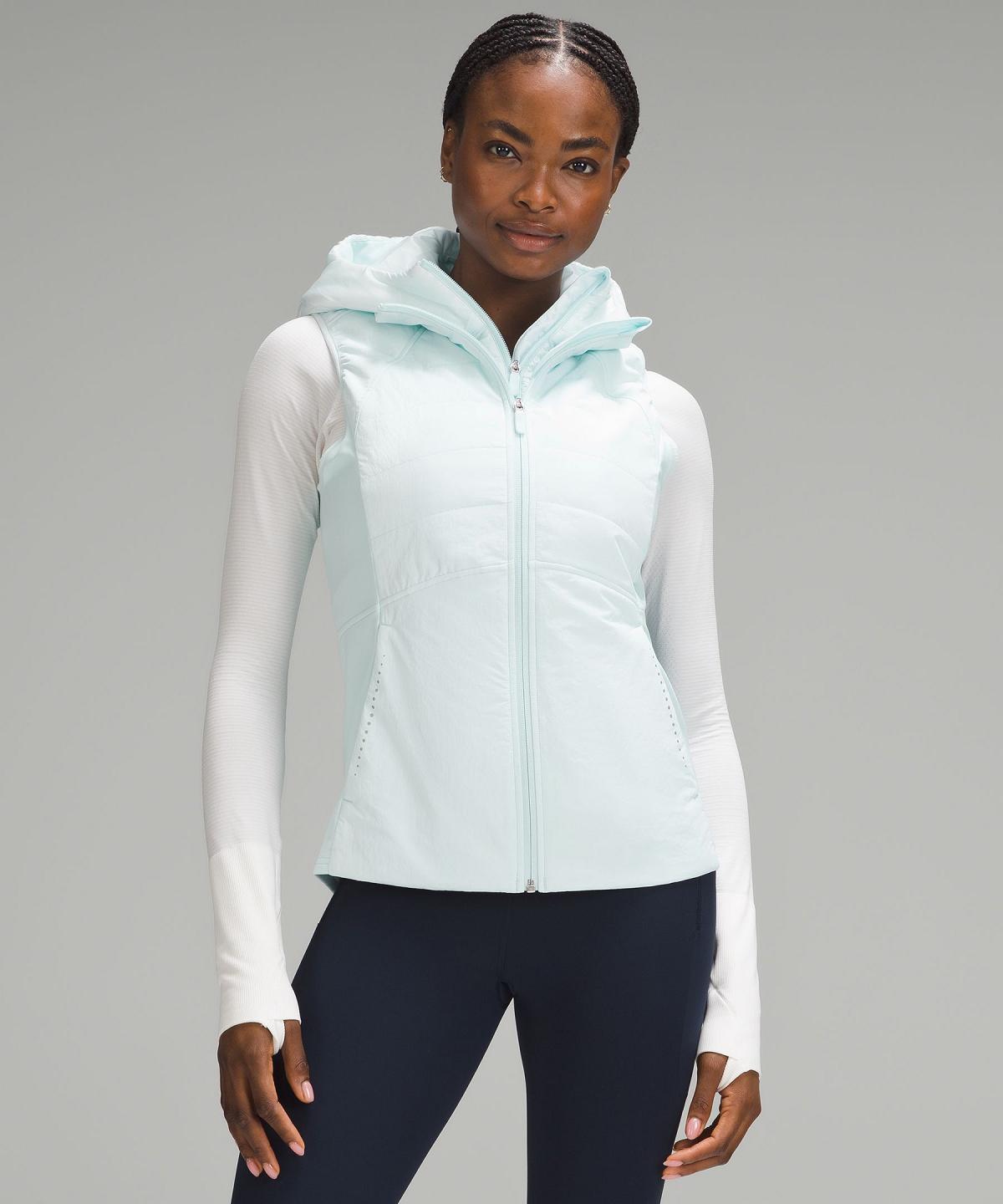 Blue Lululemon Another Mile Vest Women Coats & Jackets | NZ_LuLu23629