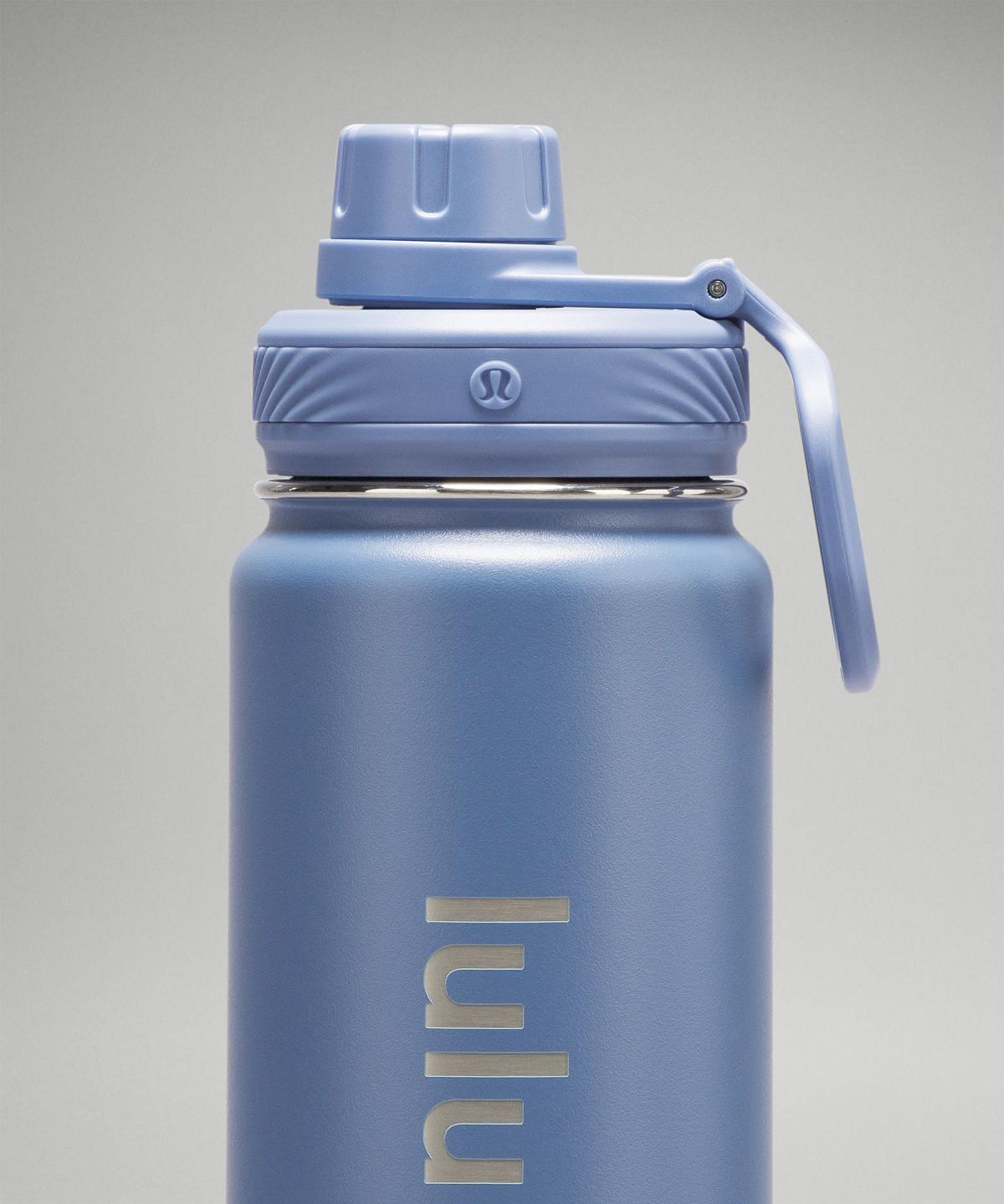 Blue Lululemon Back to Life Sport Bottle 24oz Men Water Bottles | NZ_LuLu10126