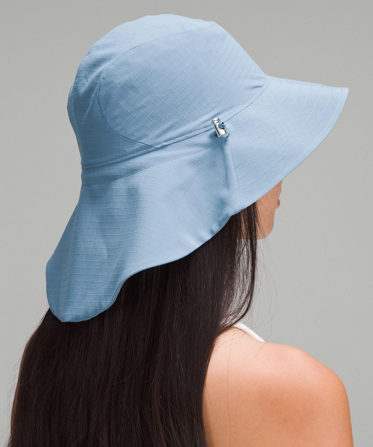 Blue Lululemon Cinchable Wide Brim Women Hats | NZ_LuLu30620