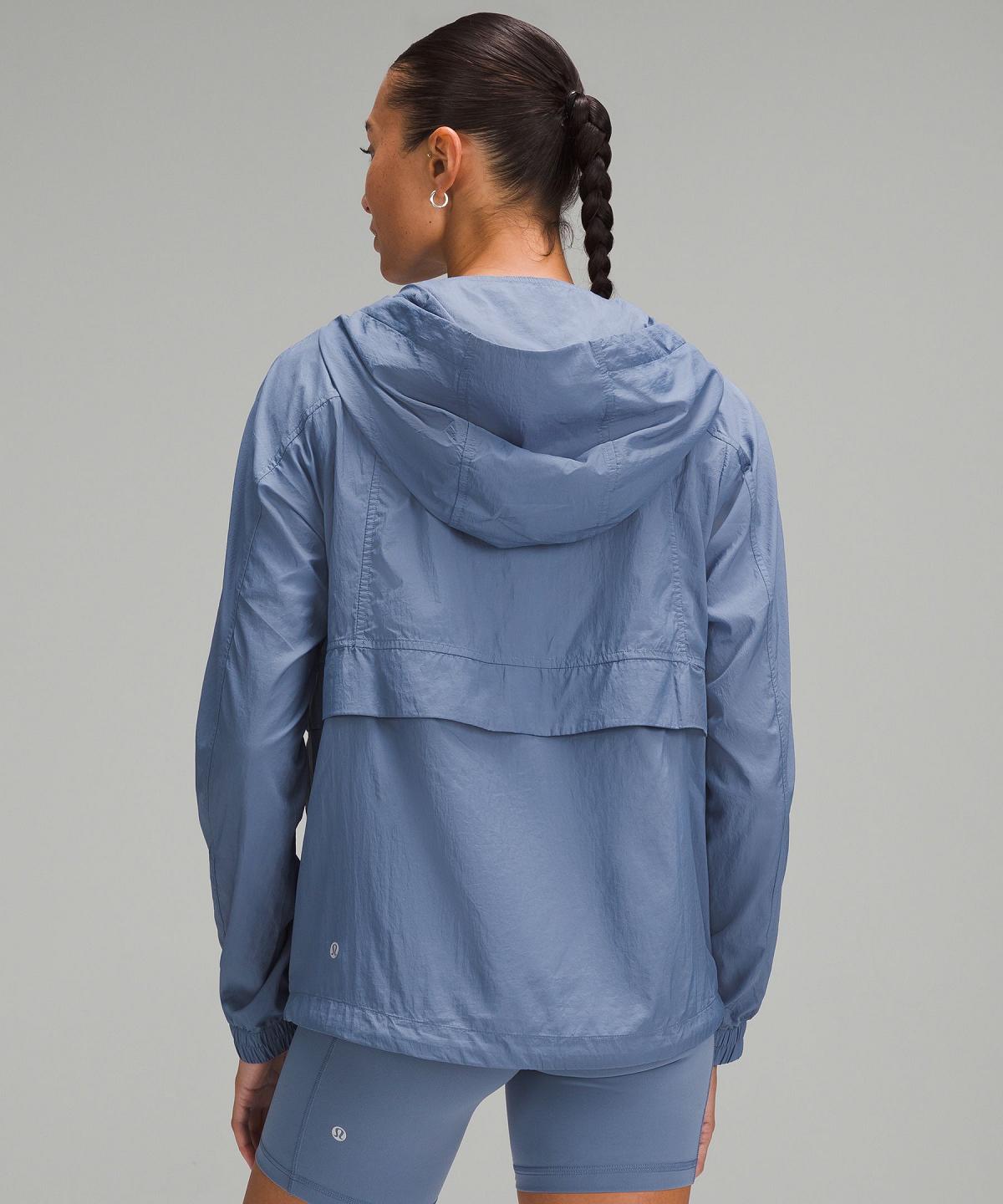 Blue Lululemon Hood Lite Women Coats & Jackets | NZ_LuLu11182