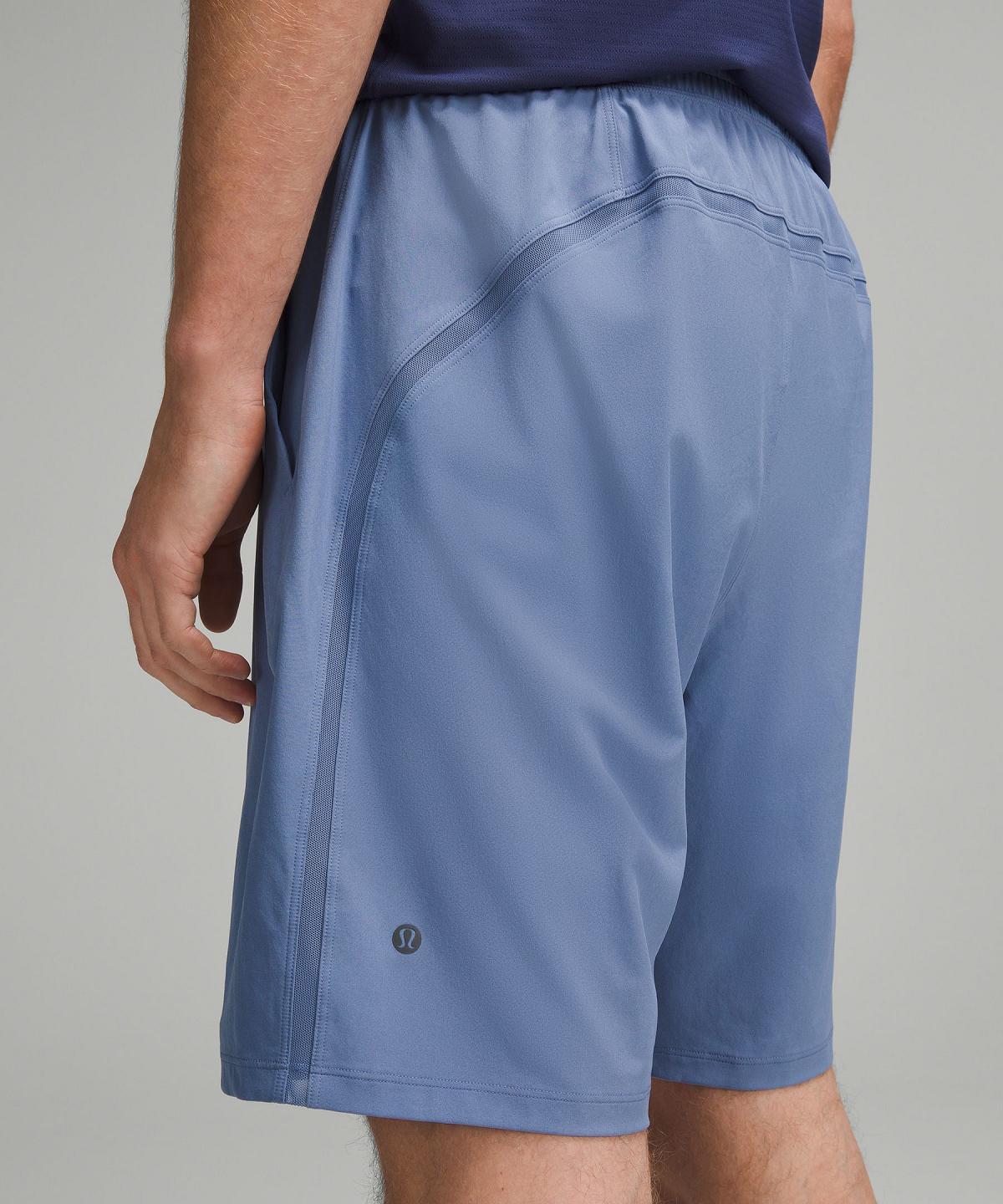 Blue Lululemon Pace Breaker Lined 9" Men Shorts | NZ_LuLu40049