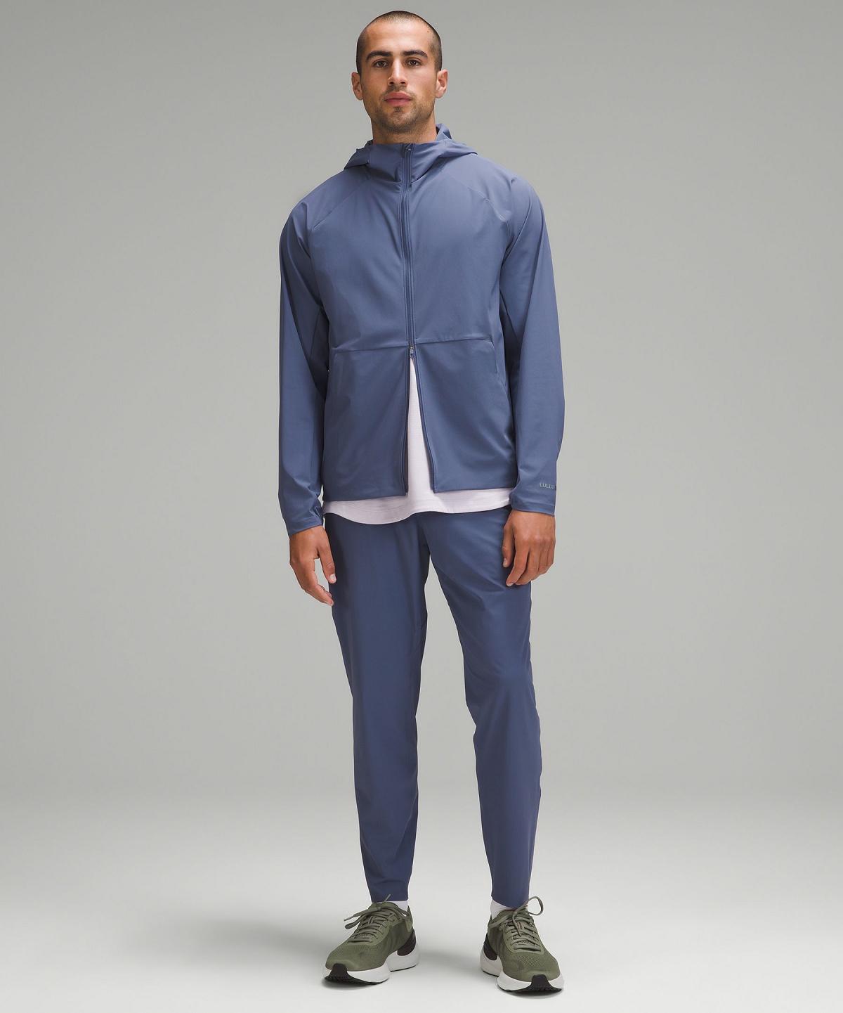 Blue Lululemon Pace Breaker Men Coats & Jackets | NZ_LuLu77966