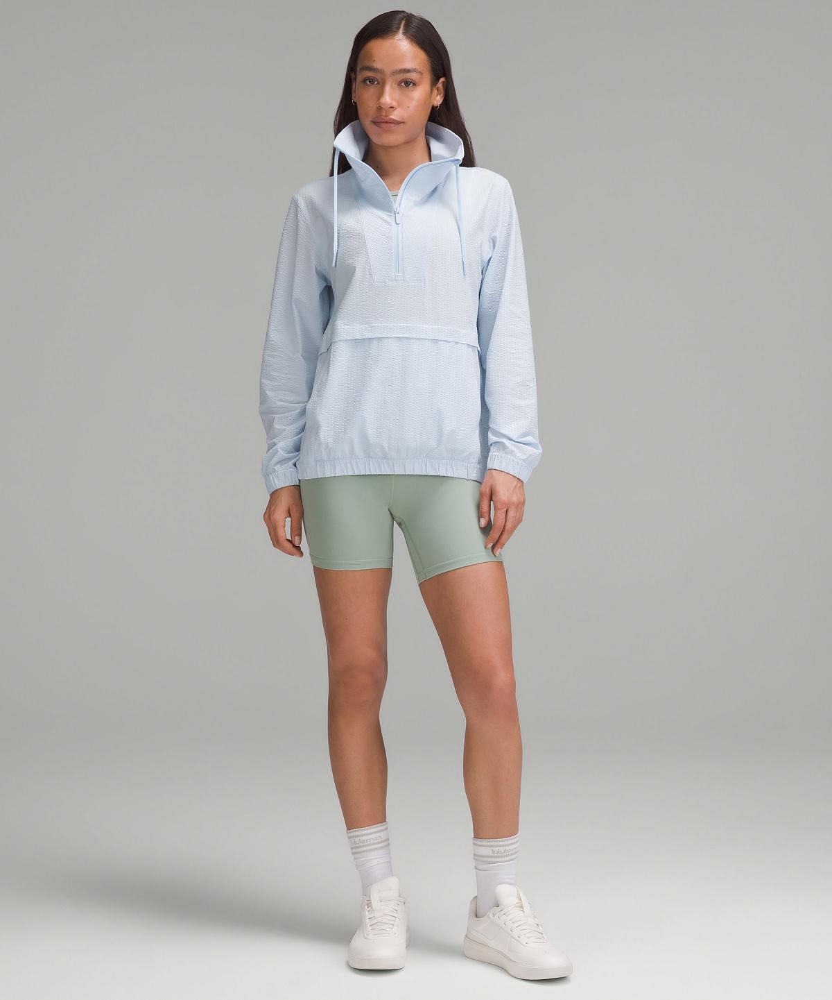 Blue Lululemon Pack Light Pullover Women Coats & Jackets | NZ_LuLu54215