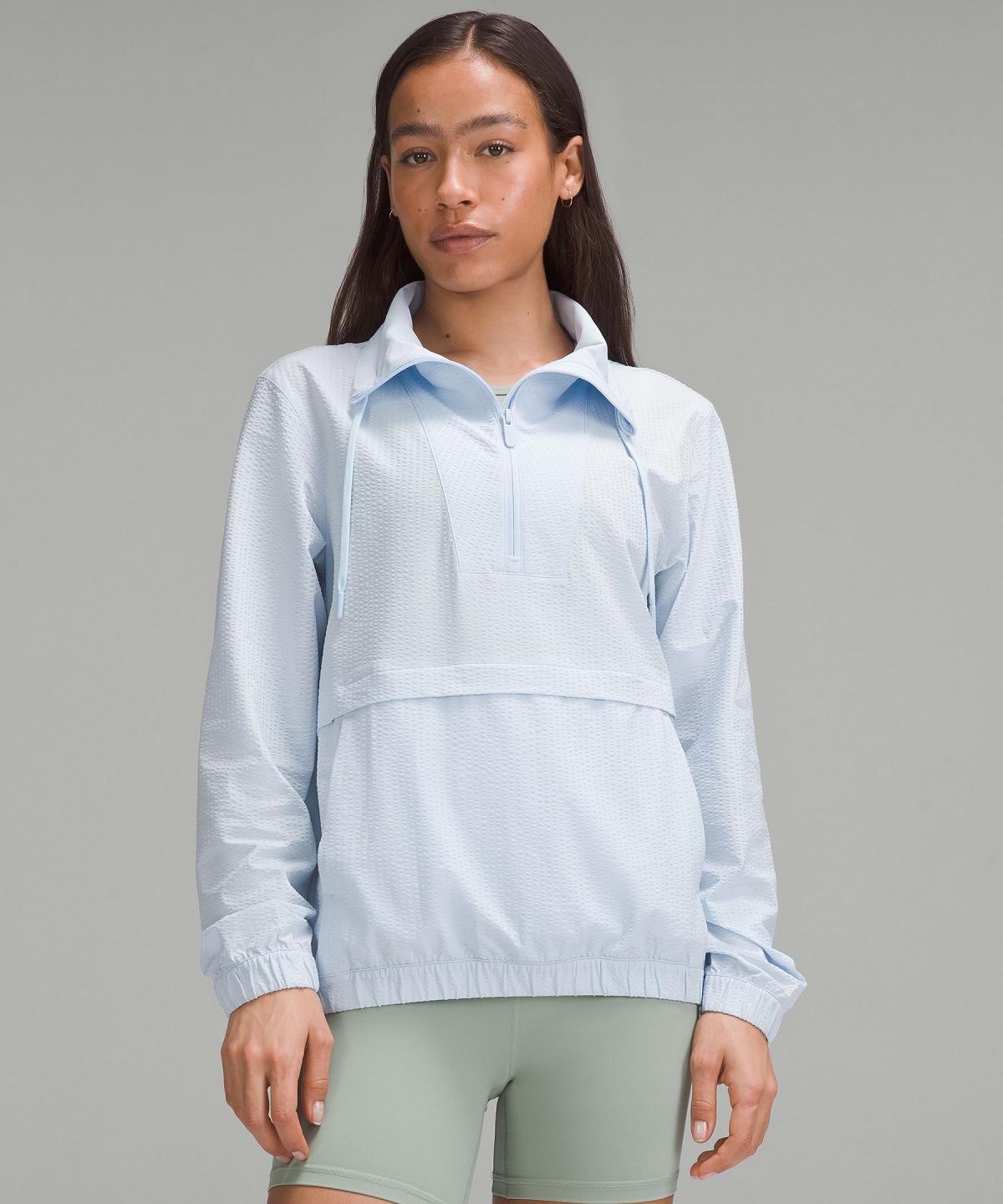 Blue Lululemon Pack Light Pullover Women Coats & Jackets | NZ_LuLu54215