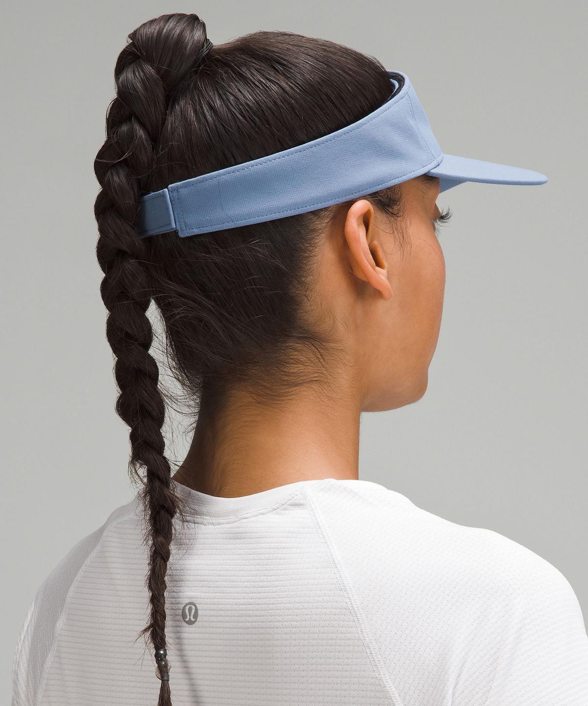 Blue Lululemon Removable Sweatband All-Sport Visor Women Hats | NZ_LuLu87129