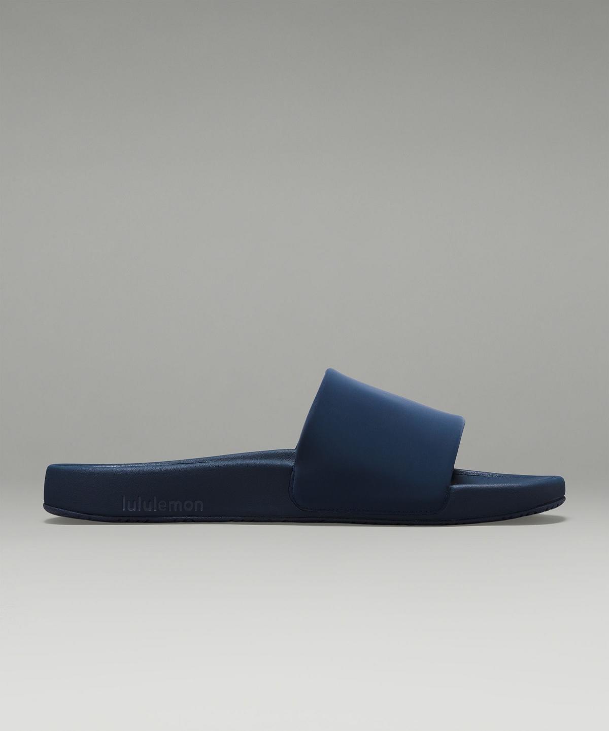 Blue Lululemon Restfeel Slide Men Shoes | NZ_LuLu73807