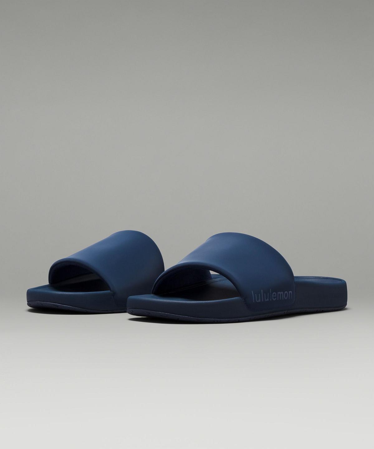 Blue Lululemon Restfeel Slide Men Shoes | NZ_LuLu73807