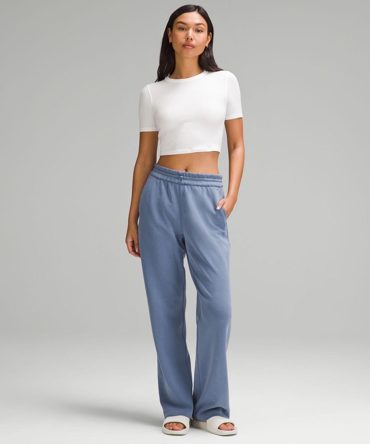 Blue Lululemon Softstreme High-Rise Women Pants | NZ_LuLu46135