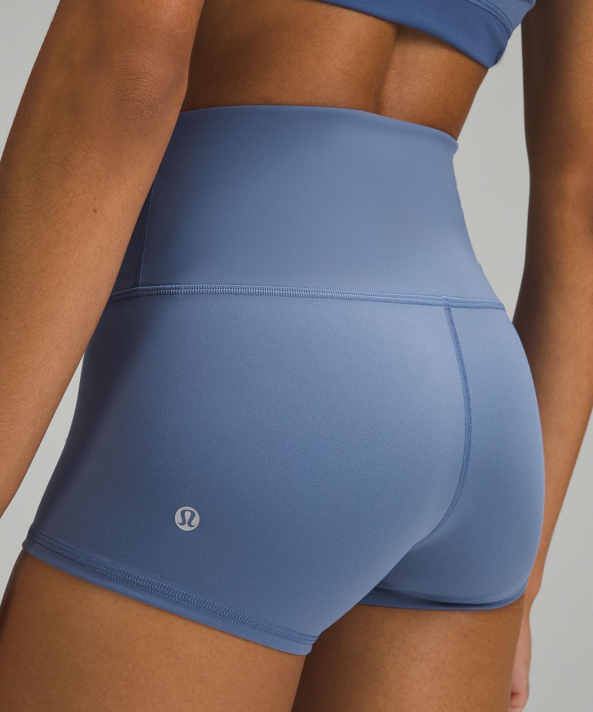 Blue Lululemon Wunder Train High-Rise 2" Women Shorts | NZ_LuLu84344