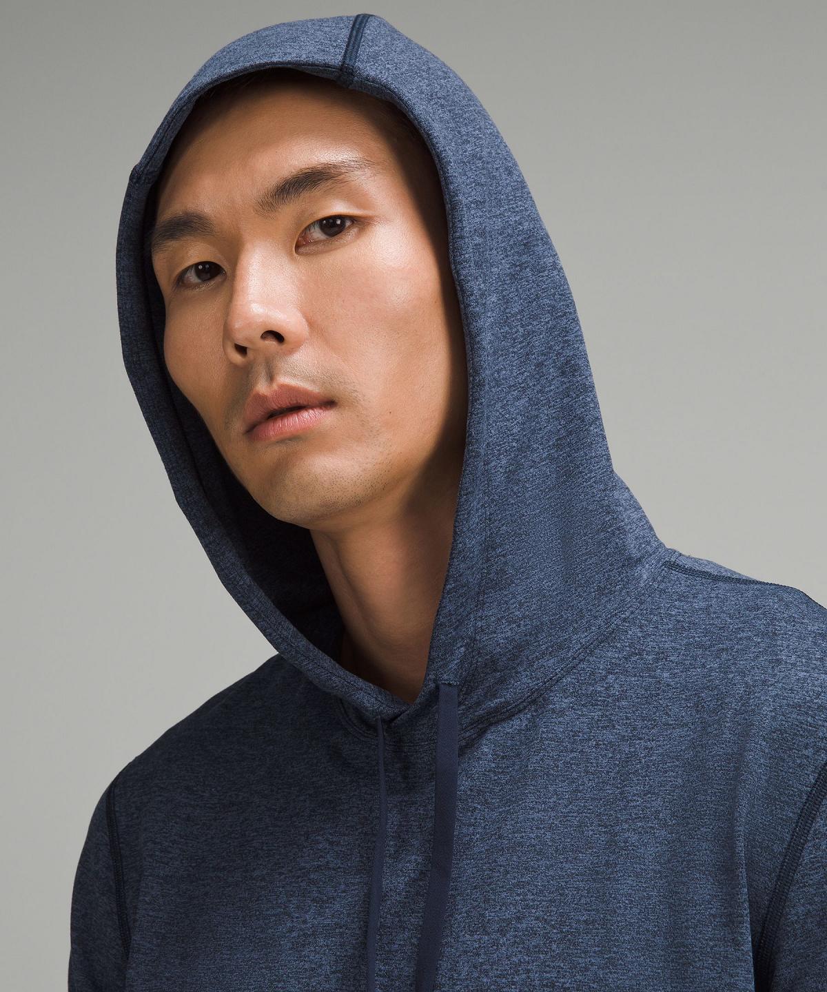 Blue / Navy Lululemon Soft Jersey Men Hoodies & Sweatshirts | NZ_LuLu29819