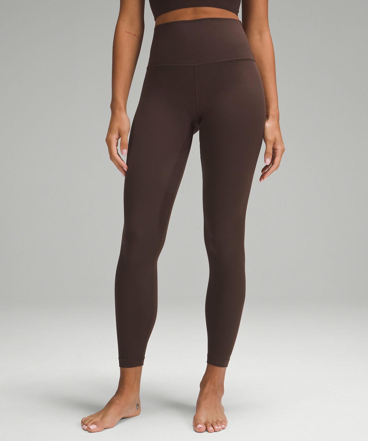 Brown Lululemon Align™ High-Rise Pant 28" Women Leggings | NZ_LuLu42251