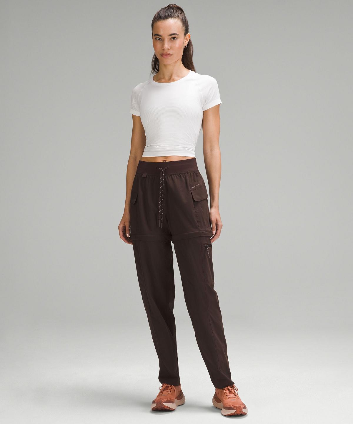 Brown Lululemon Convertible High-Rise Hiking Women Pants | NZ_LuLu21454