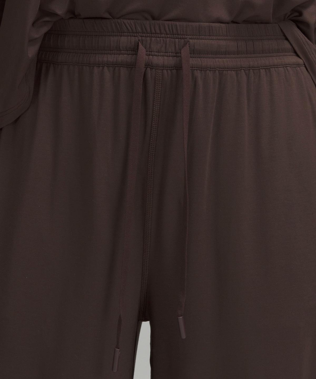 Coffee Lululemon Modal High-Rise Wide-Leg Lounge Women Pants | NZ_LuLu71961