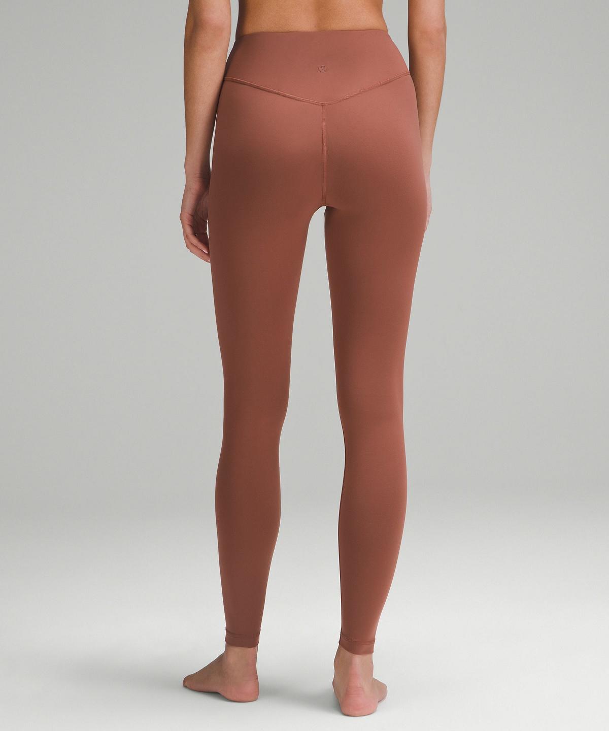 Copper Lululemon Wunder Under SmoothCover High-Rise Tight 28" Women Leggings | NZ_LuLu79811