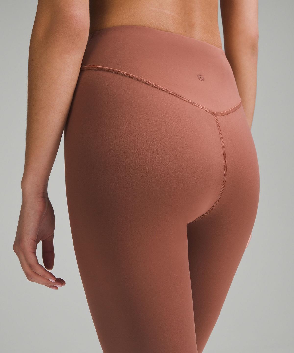 Copper Lululemon Wunder Under SmoothCover High-Rise Tight 28" Women Leggings | NZ_LuLu79811