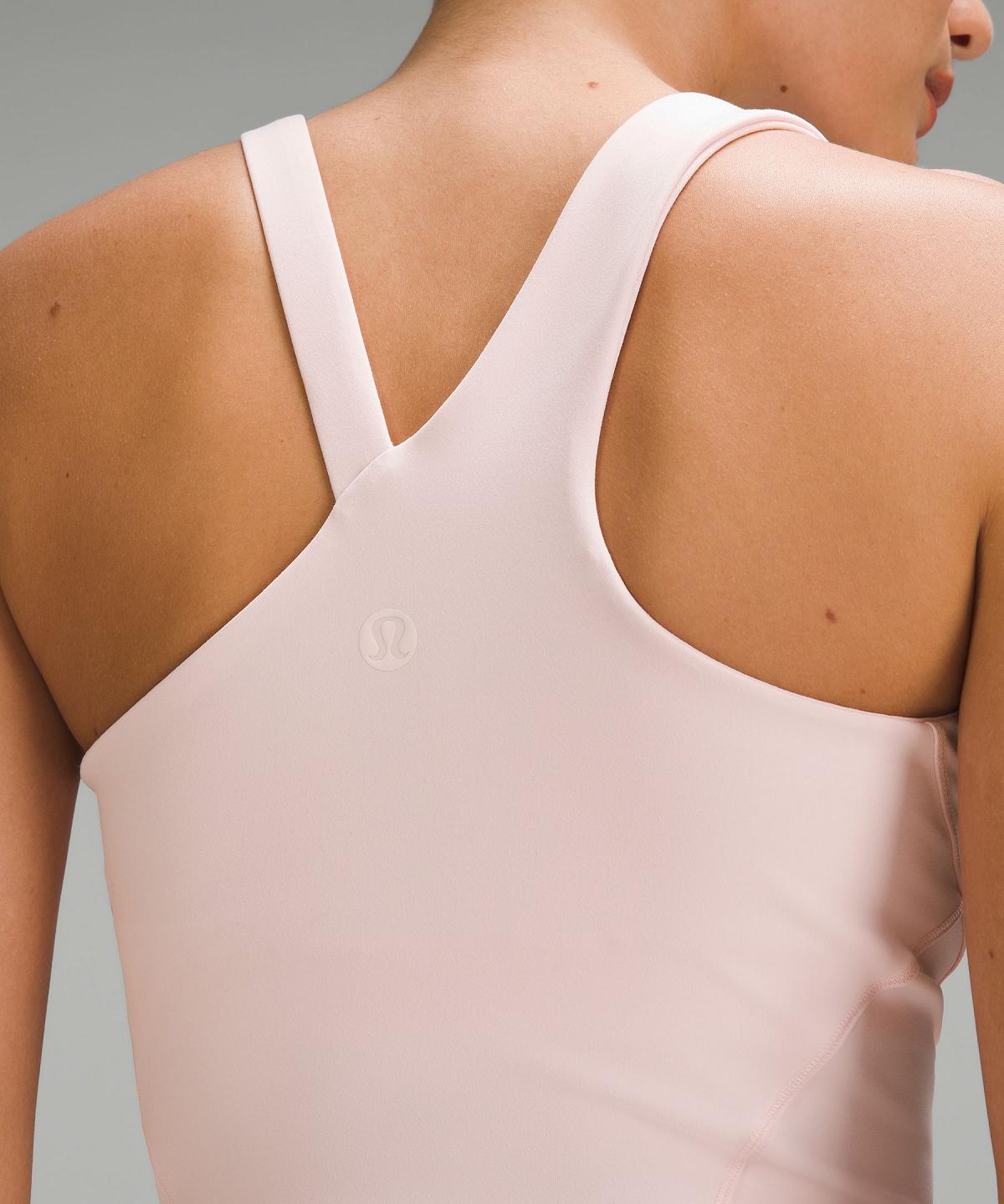 Coral Lululemon Everlux Asymmetrical Tennis Women Tank Top | NZ_LuLu17872