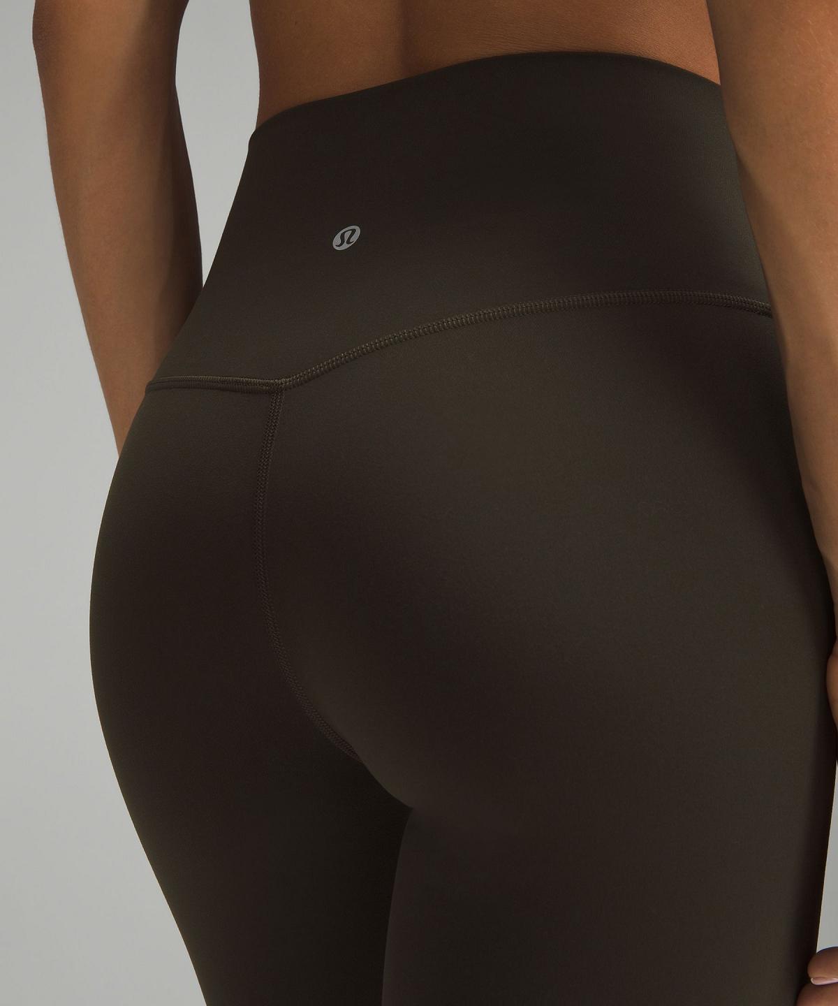 Dark Olive Lululemon Align™ High-Rise Pant 31" Women Leggings | NZ_LuLu11817