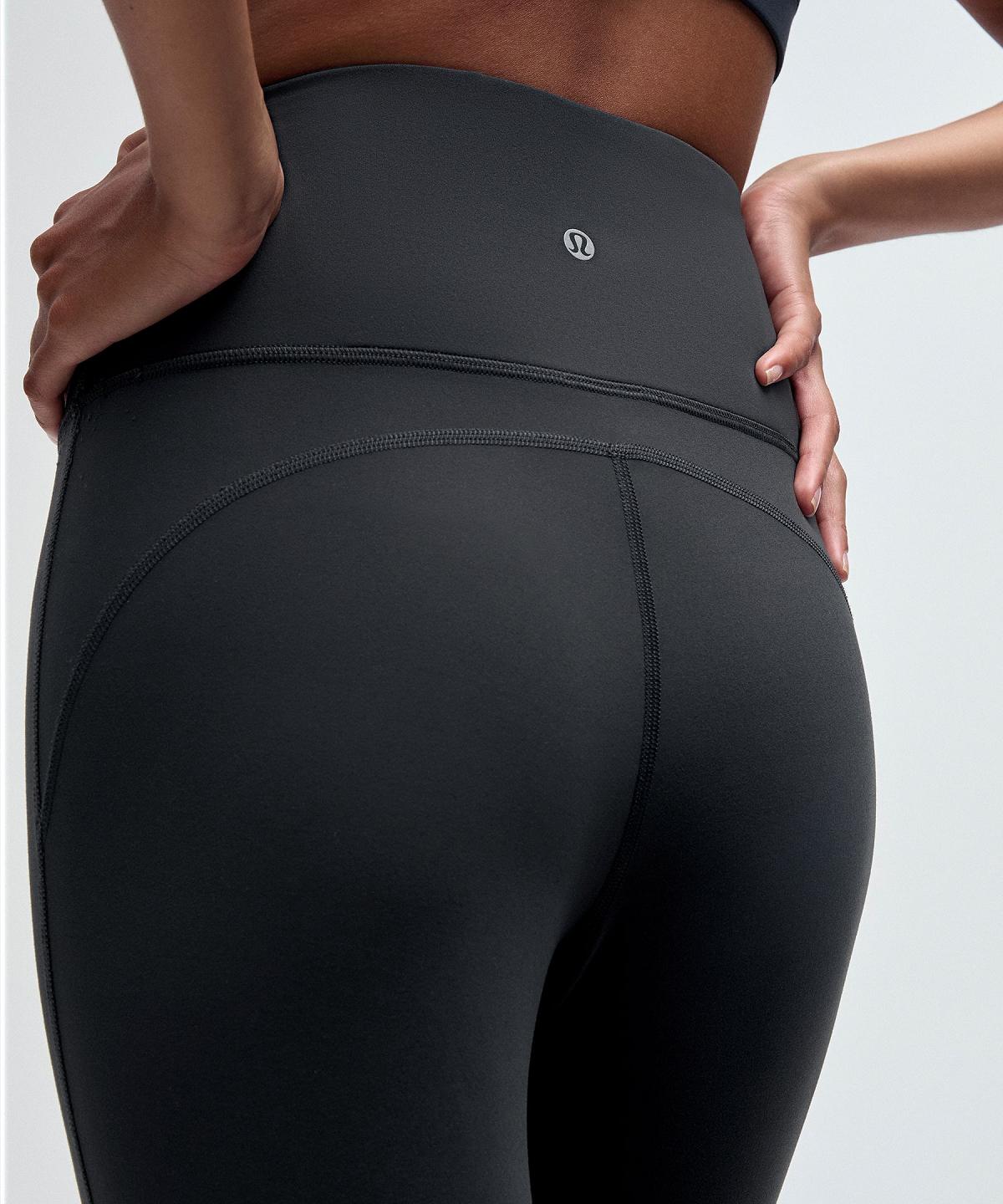 Deep Grey Lululemon Groove Nulu Super-High-Rise Flared Pant Women Leggings | NZ_LuLu61909