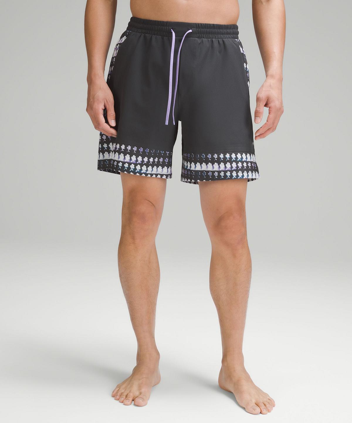 Deep Grey Lululemon Pool Short 7" Men Swim Trunks | NZ_LuLu53983