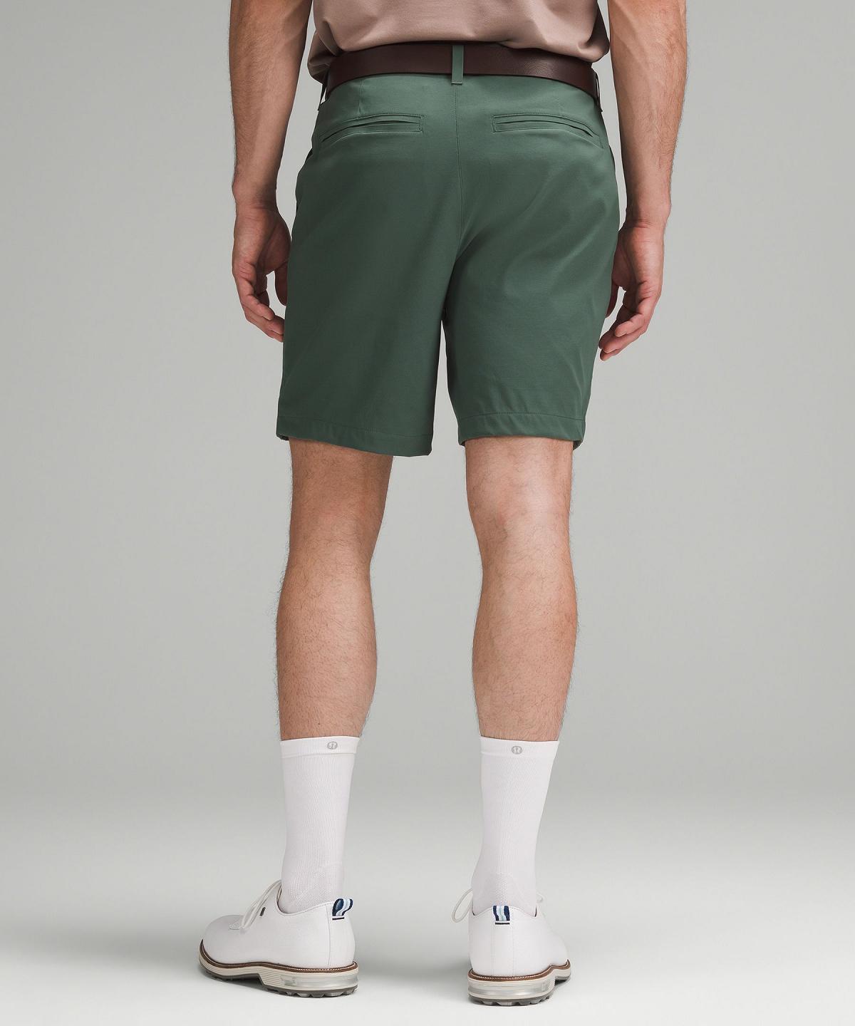 Green Lululemon ABC Classic-Fit Golf 7" Men Shorts | NZ_LuLu21614