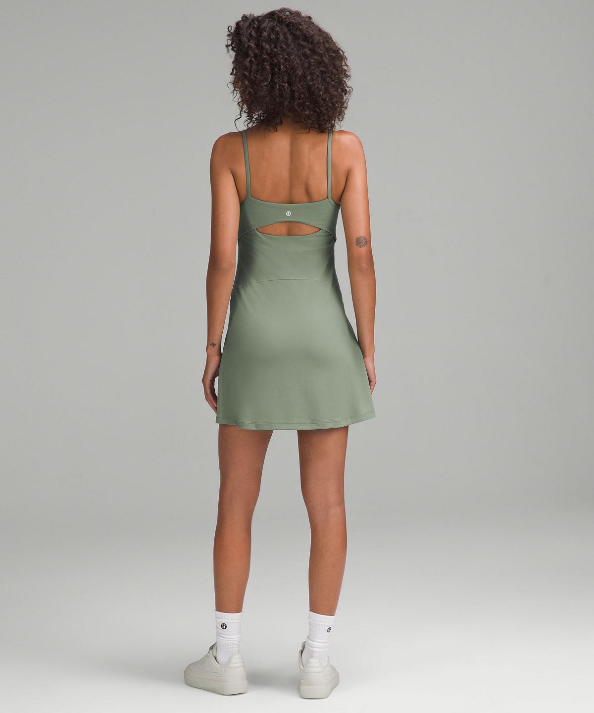 Green Lululemon Align™ Cami Strap Women Dress | NZ_LuLu48748