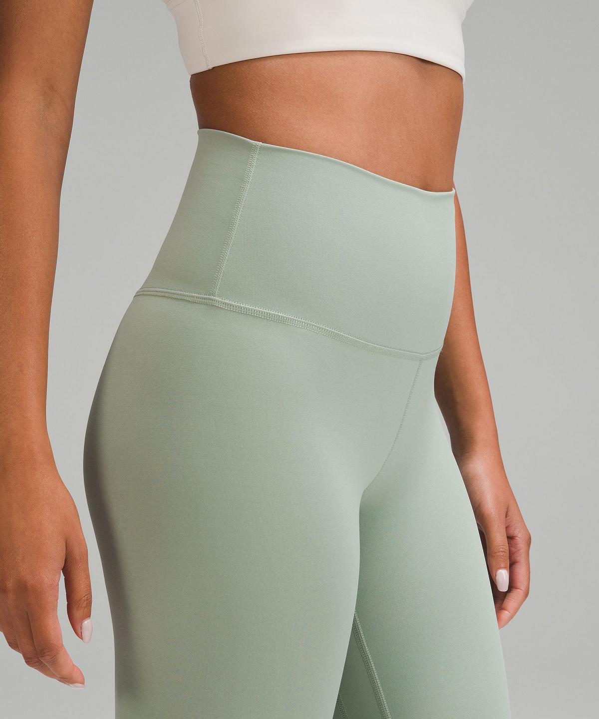 Green Lululemon Align™ High-Rise Crop 21" Women Leggings | NZ_LuLu20890