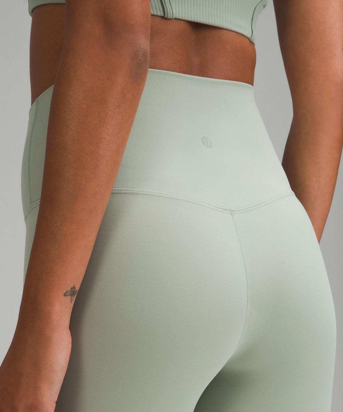 Green Lululemon Align™ High-Rise Crop 23" Women Pants | NZ_LuLu39327