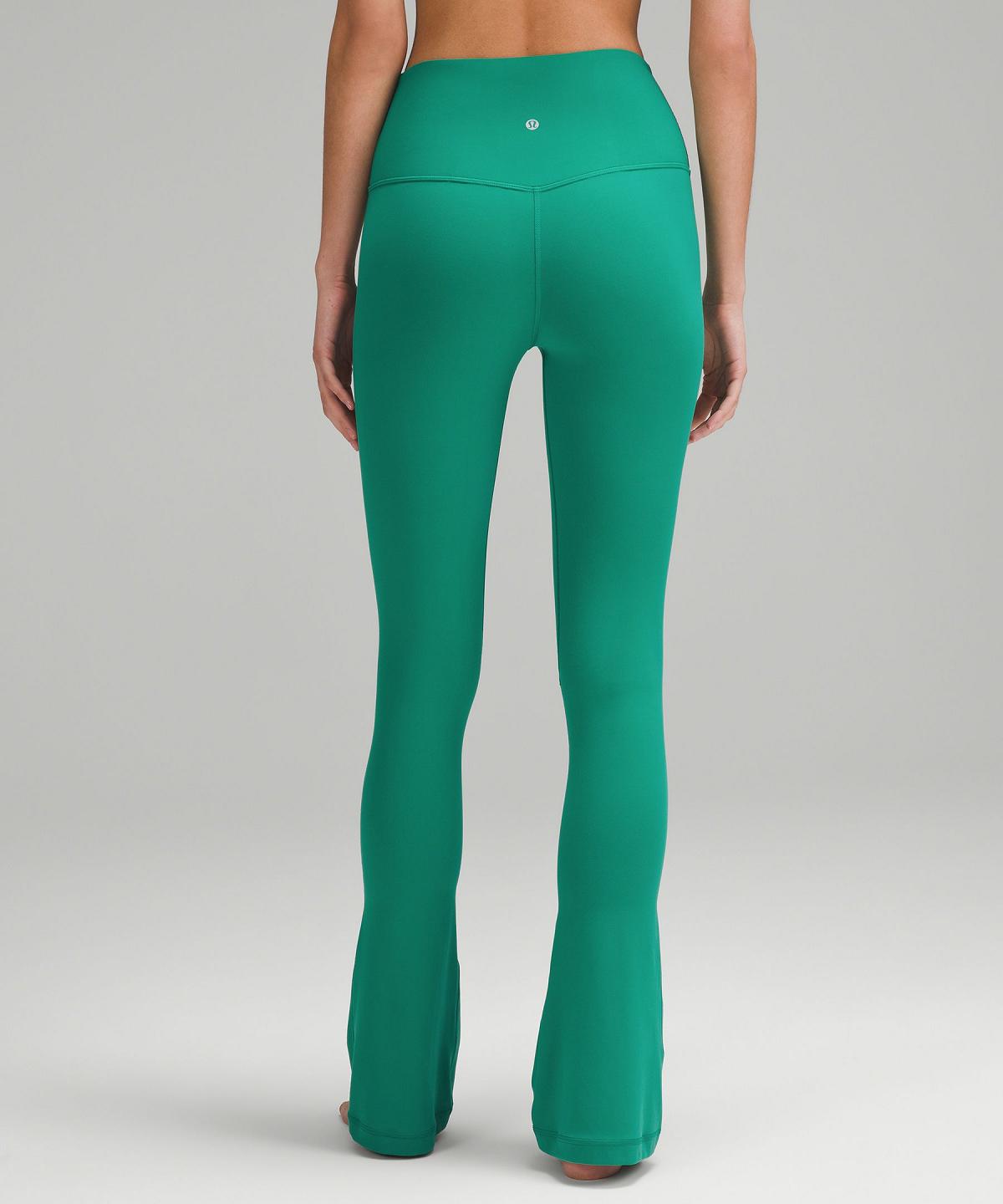 Green Lululemon Align™ High-Rise Mini-Flare Women Pants | NZ_LuLu31268