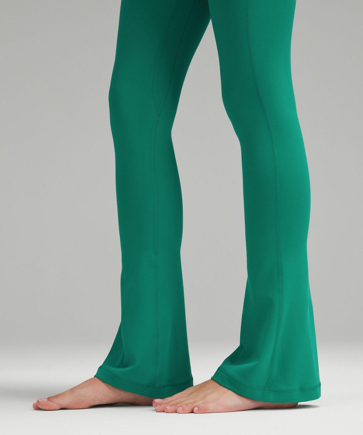 Green Lululemon Align™ High-Rise Mini-Flare Women Pants | NZ_LuLu31268