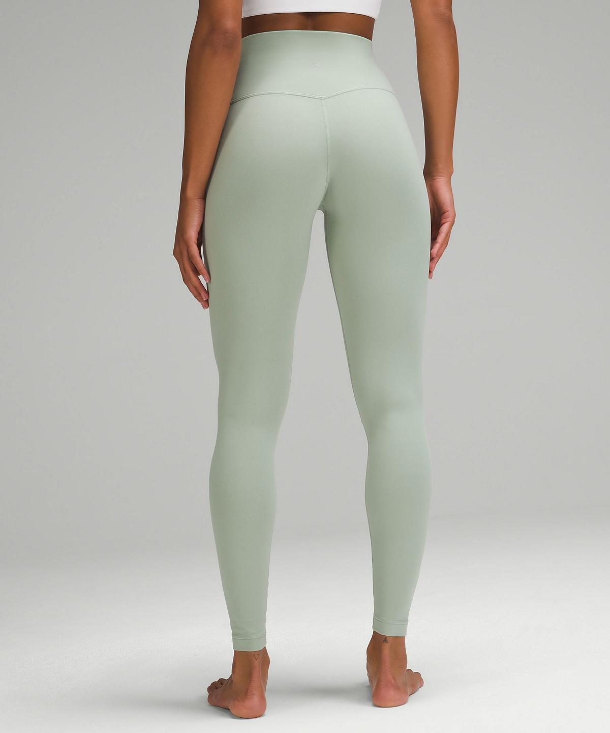 Green Lululemon Align™ High-Rise Pant 28" Women Leggings | NZ_LuLu45763