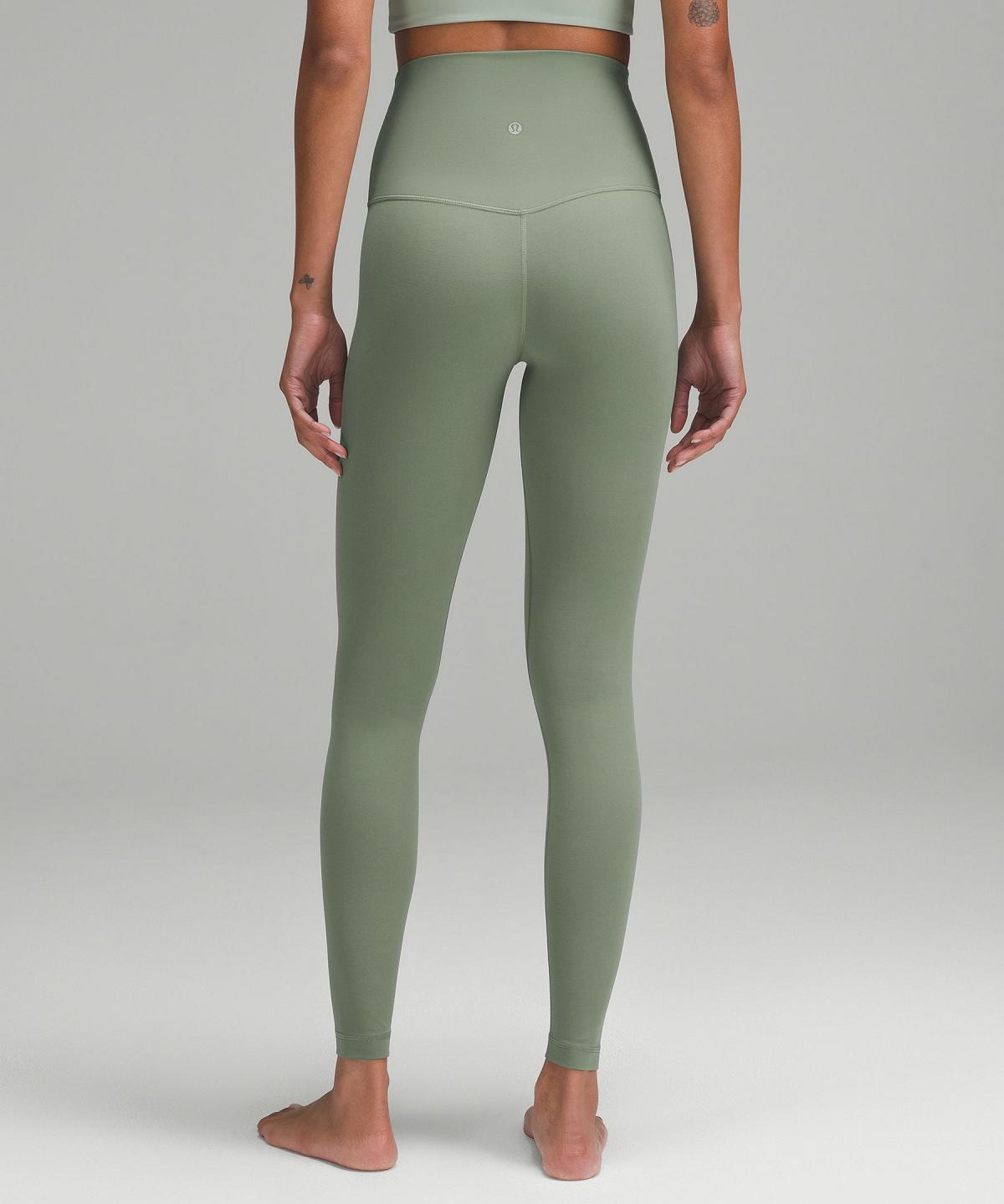 Green Lululemon Align™ Super-High-Rise28" Women Pants | NZ_LuLu12329