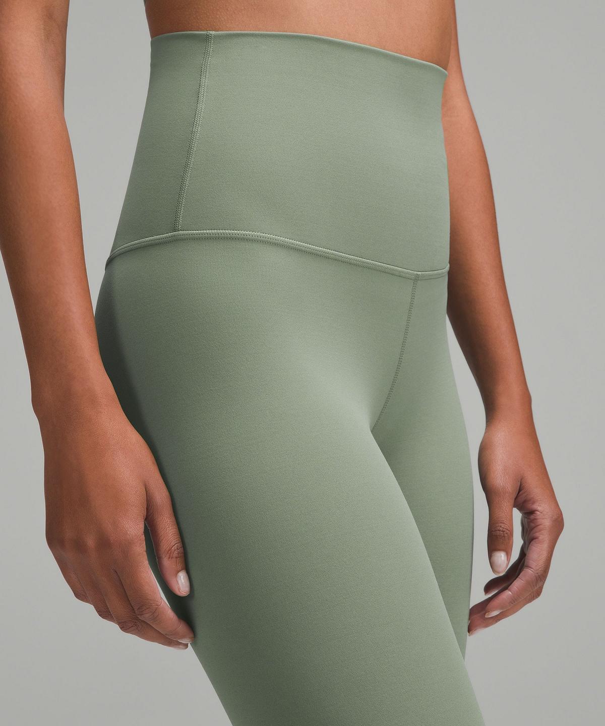 Green Lululemon Align™ Super-High-Rise28" Women Pants | NZ_LuLu12329