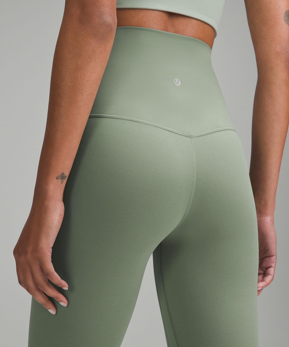 Green Lululemon Align™ Super-High-Rise28" Women Pants | NZ_LuLu12329