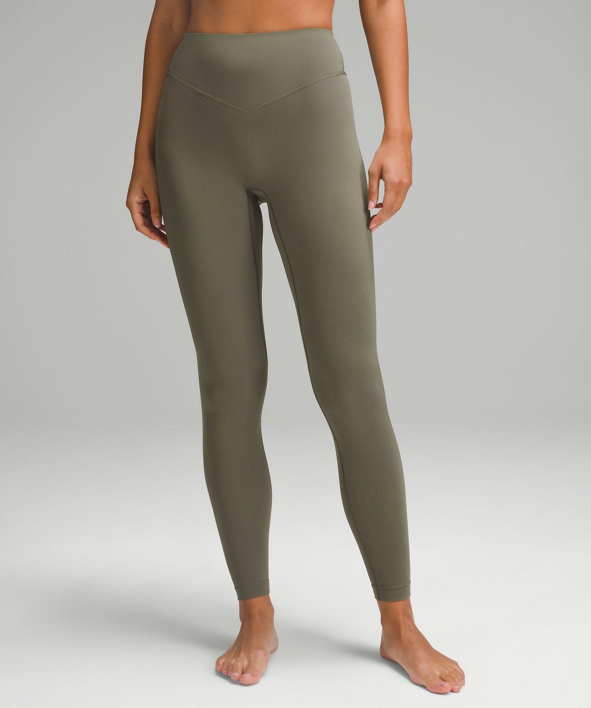 Green Lululemon Breezethrough High-Rise Tight 28" Women Pants | NZ_LuLu52705