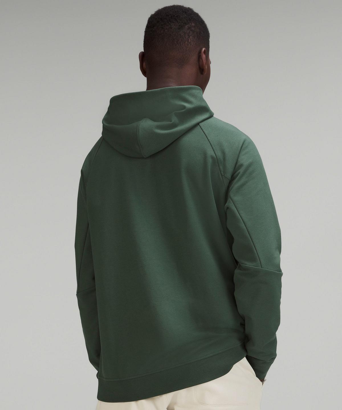 Green Lululemon City Sweat Men Hoodies & Sweatshirts | NZ_LuLu66667