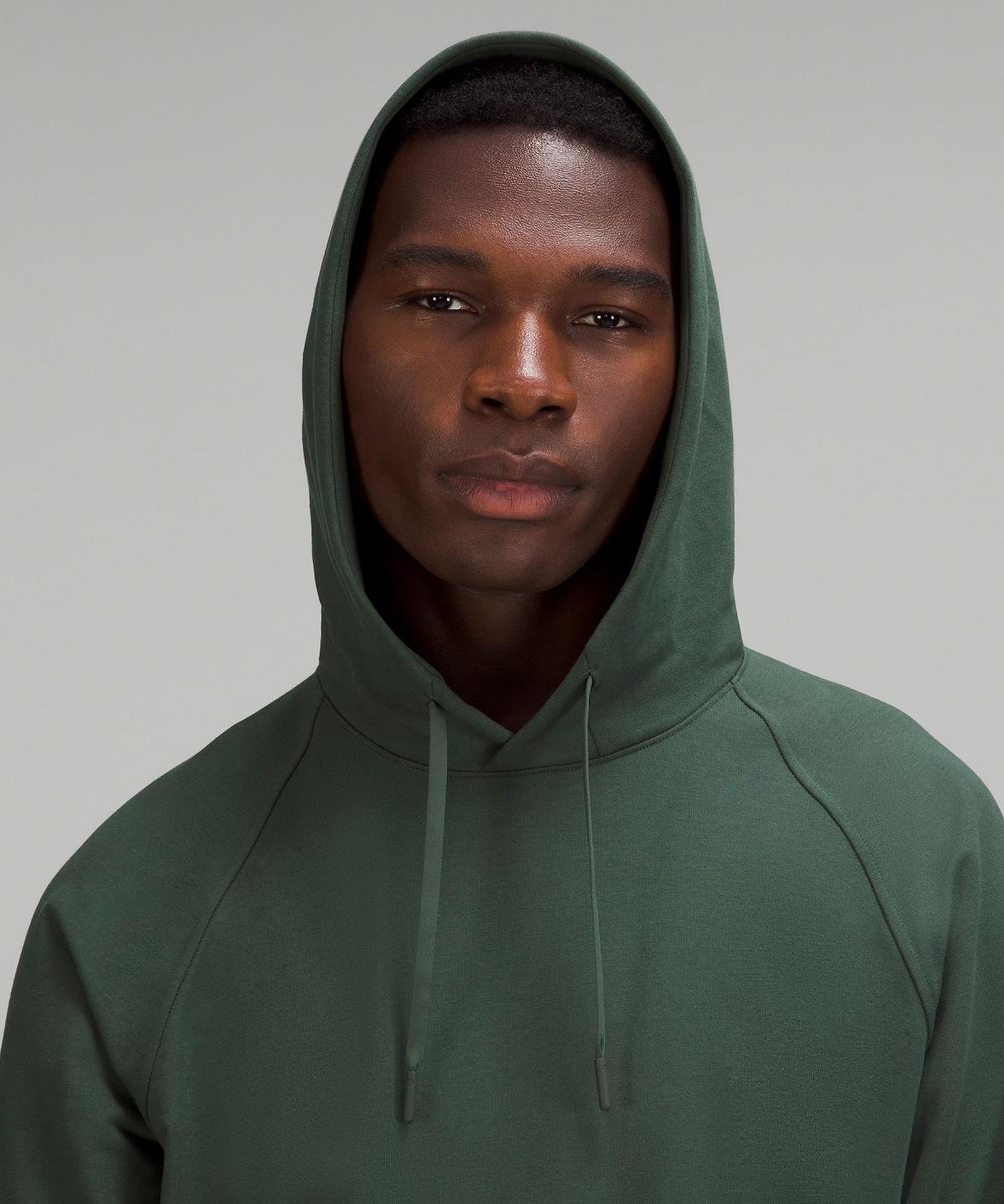 Green Lululemon City Sweat Men Hoodies & Sweatshirts | NZ_LuLu66667