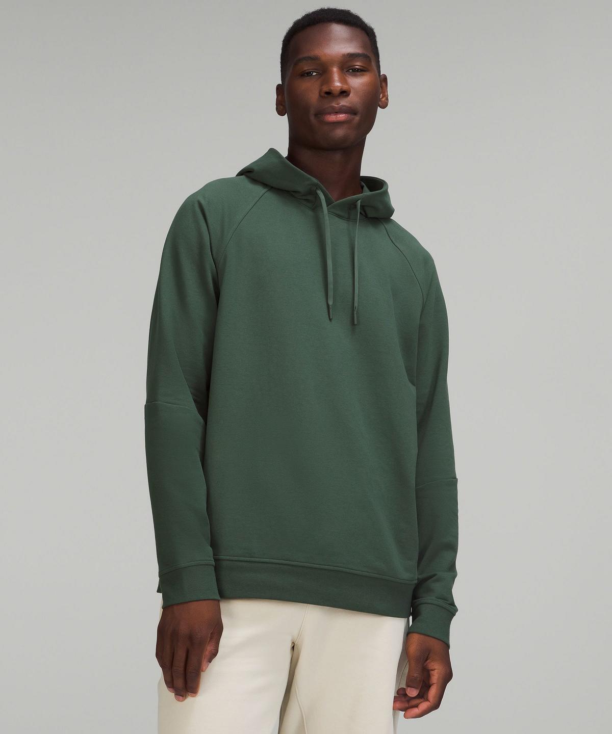 Green Lululemon City Sweat Men Hoodies & Sweatshirts | NZ_LuLu66667