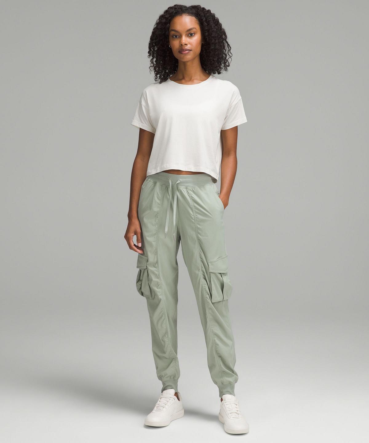 Green Lululemon Dance Studio Relaxed-Fit Mid-Rise Cargo Women Joggers | NZ_LuLu23461