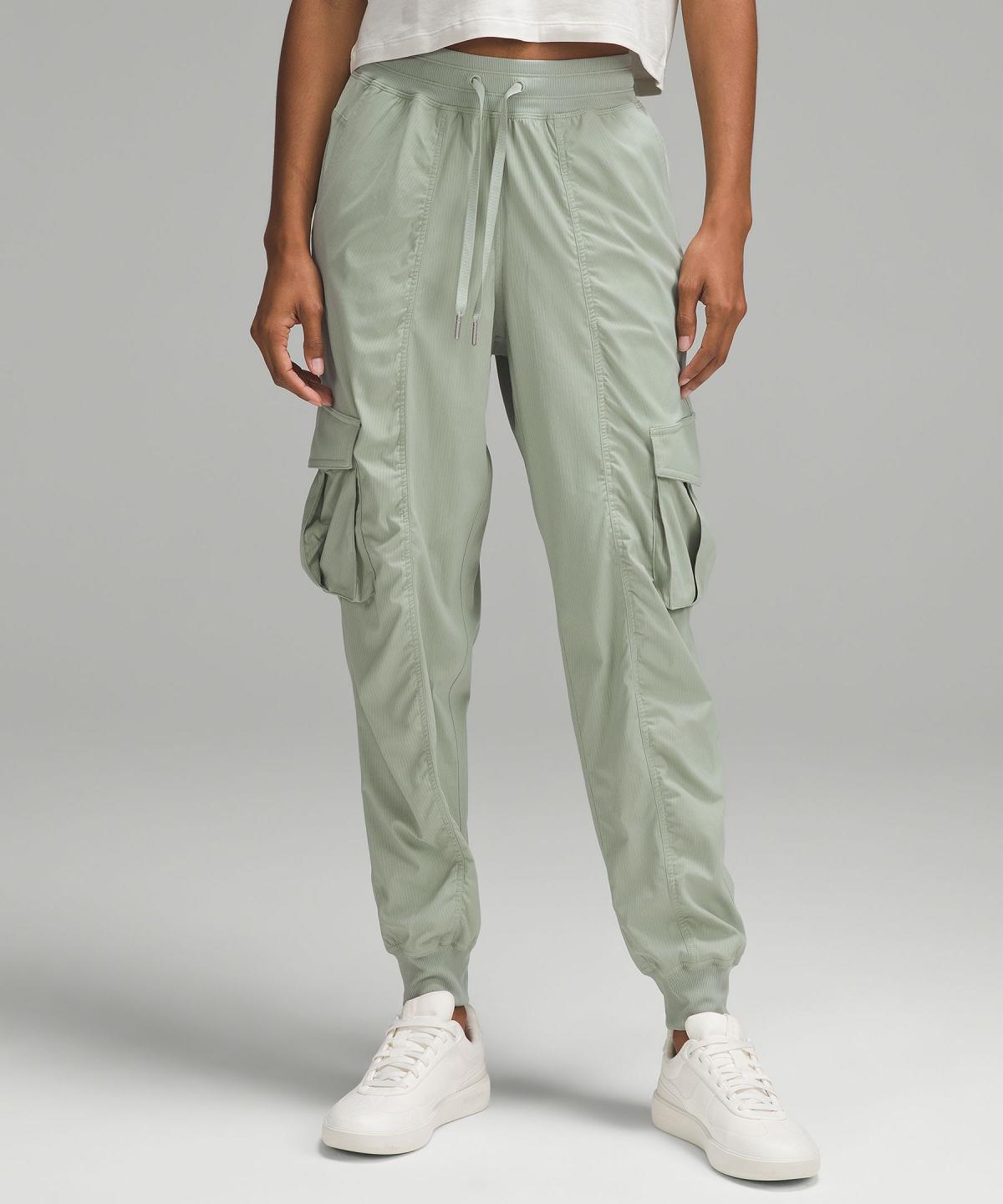 Green Lululemon Dance Studio Relaxed-Fit Mid-Rise Cargo Women Joggers | NZ_LuLu23461