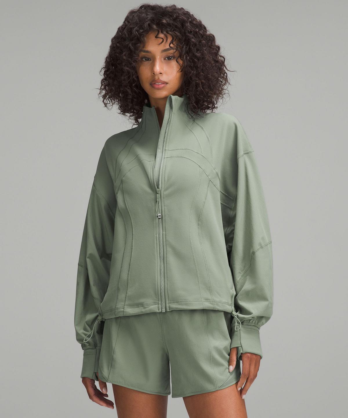 Green Lululemon Define Relaxed-Fit Women Coats & Jackets | NZ_LuLu98129