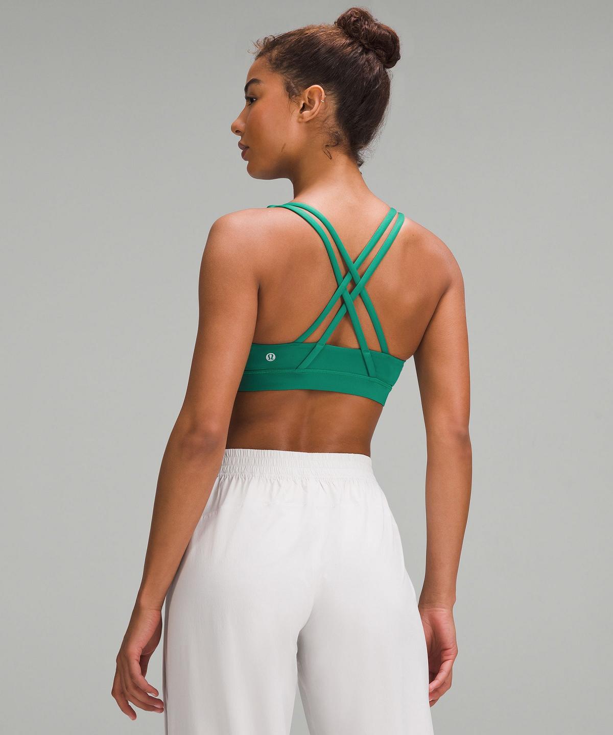 Green Lululemon Energy Women Sports Bra | NZ_LuLu18905