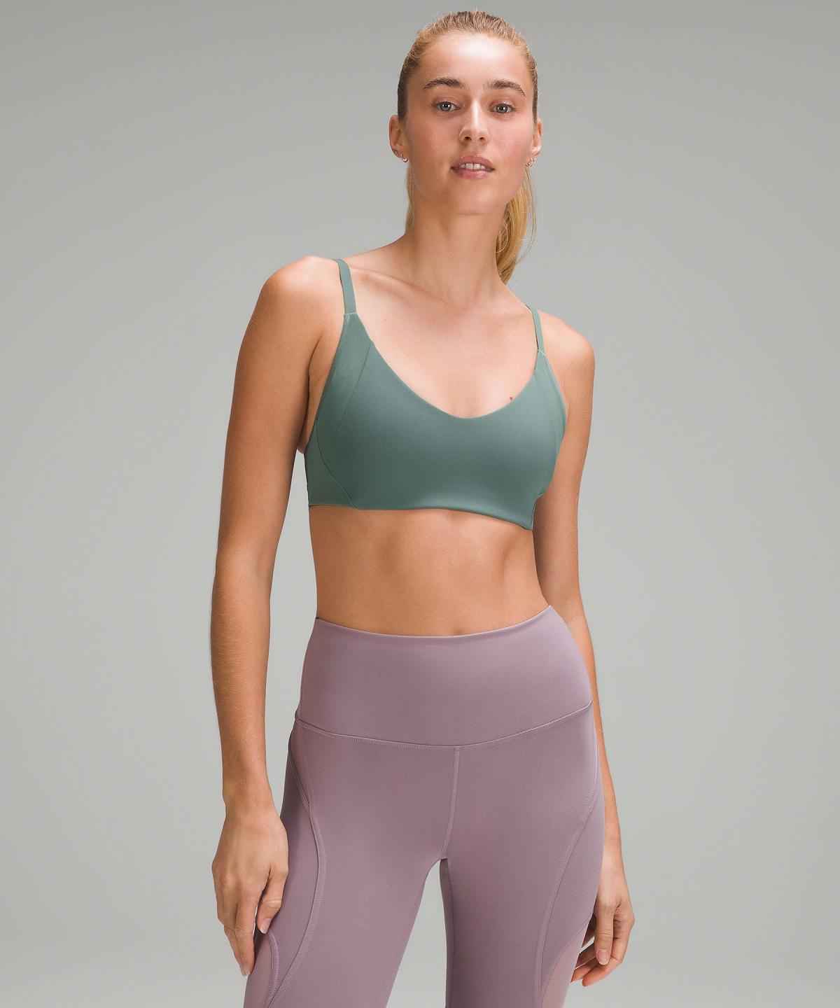 Green Lululemon Everlux with Mesh Train Women Sports Bra | NZ_LuLu79752