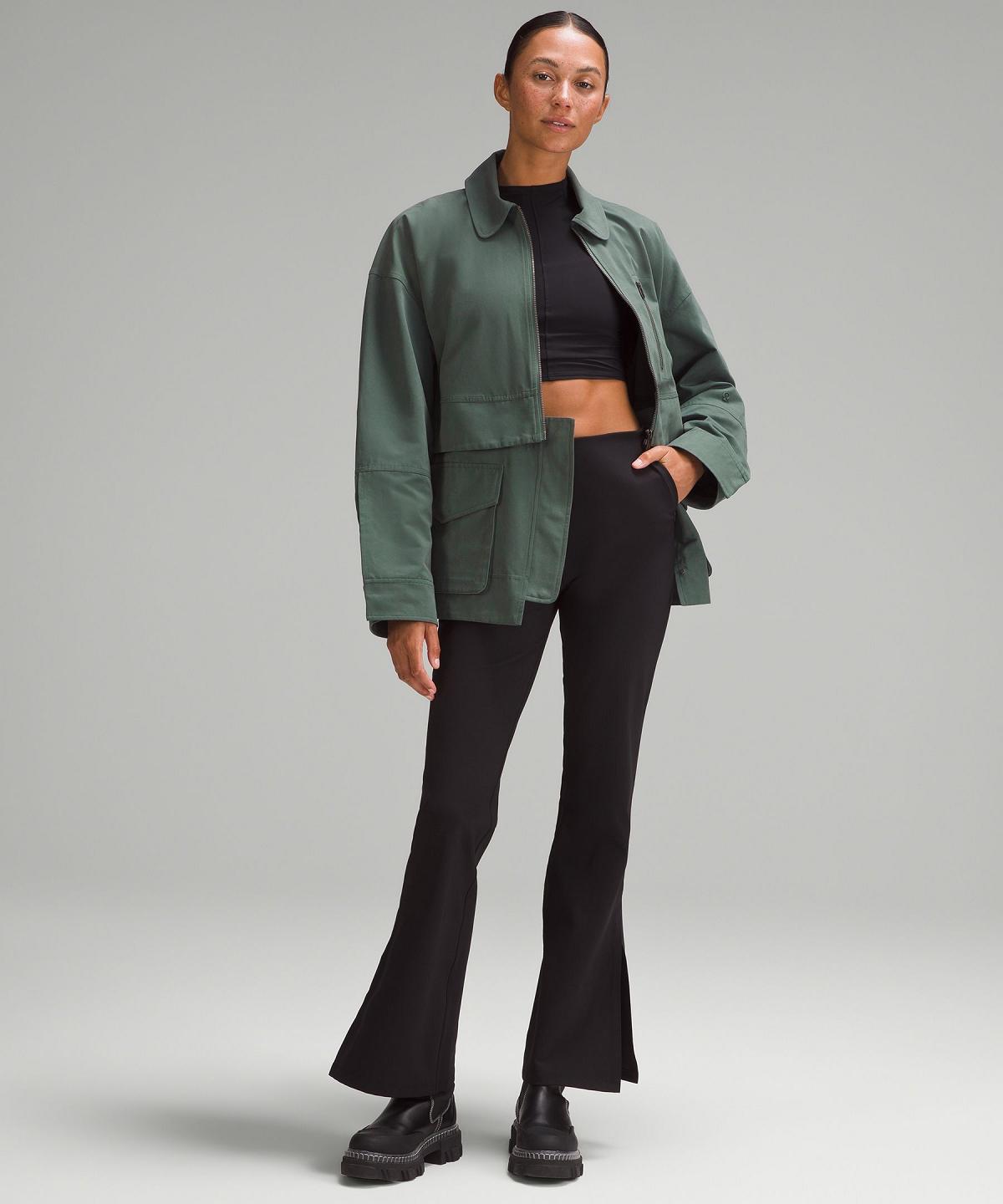 Green Lululemon Glyde 2-in-1 Adaptable Women Coats & Jackets | NZ_LuLu12125