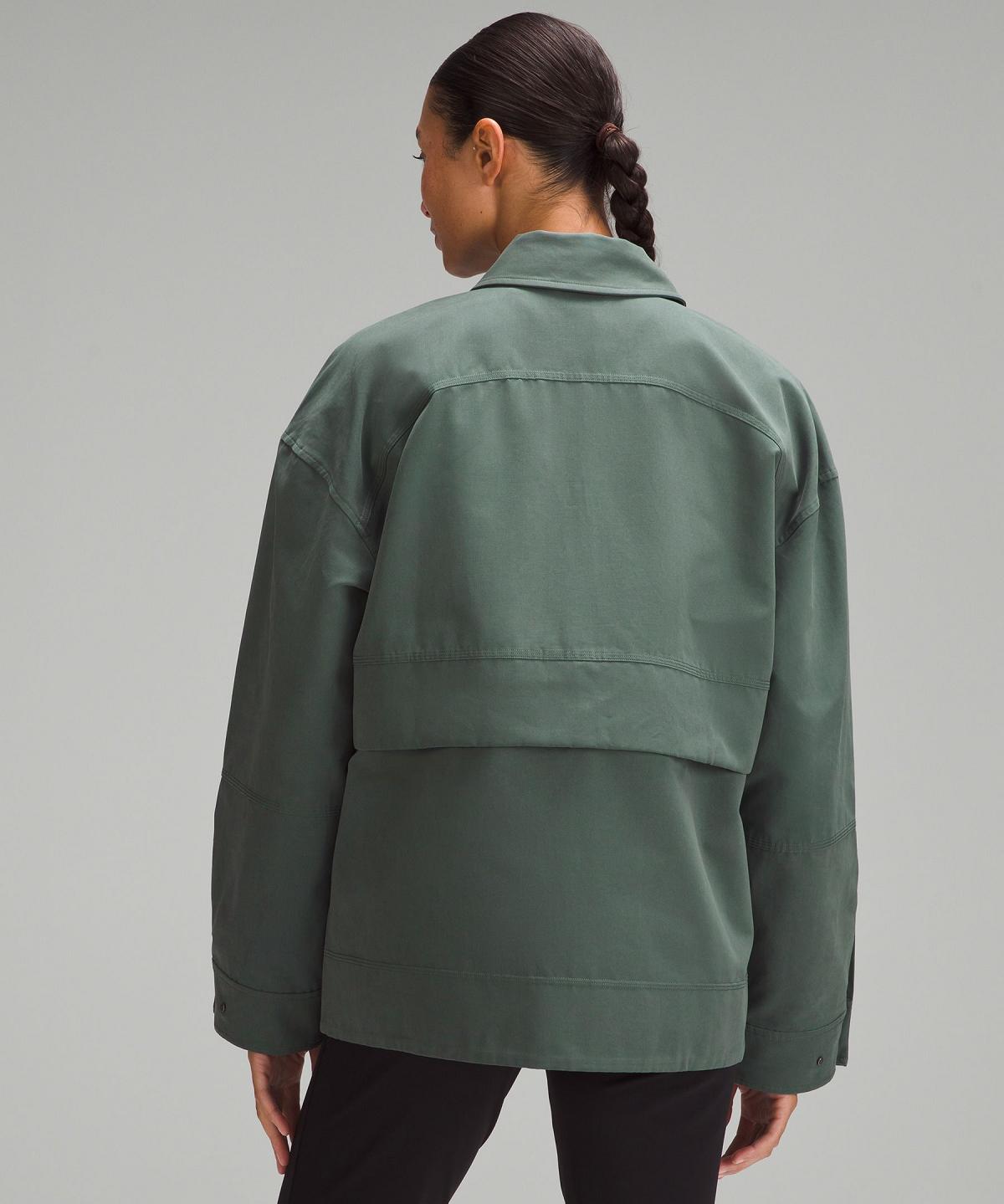 Green Lululemon Glyde 2-in-1 Adaptable Women Coats & Jackets | NZ_LuLu12125