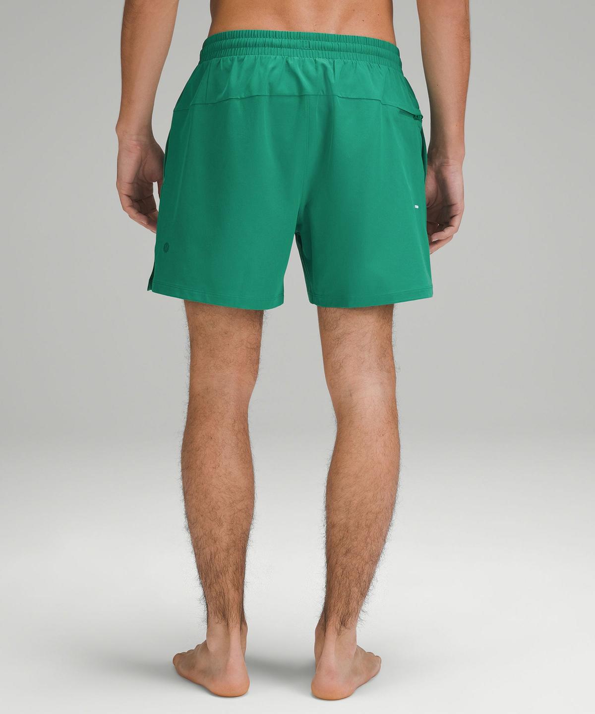 Green Lululemon Pool 5" Men Shorts | NZ_LuLu22231