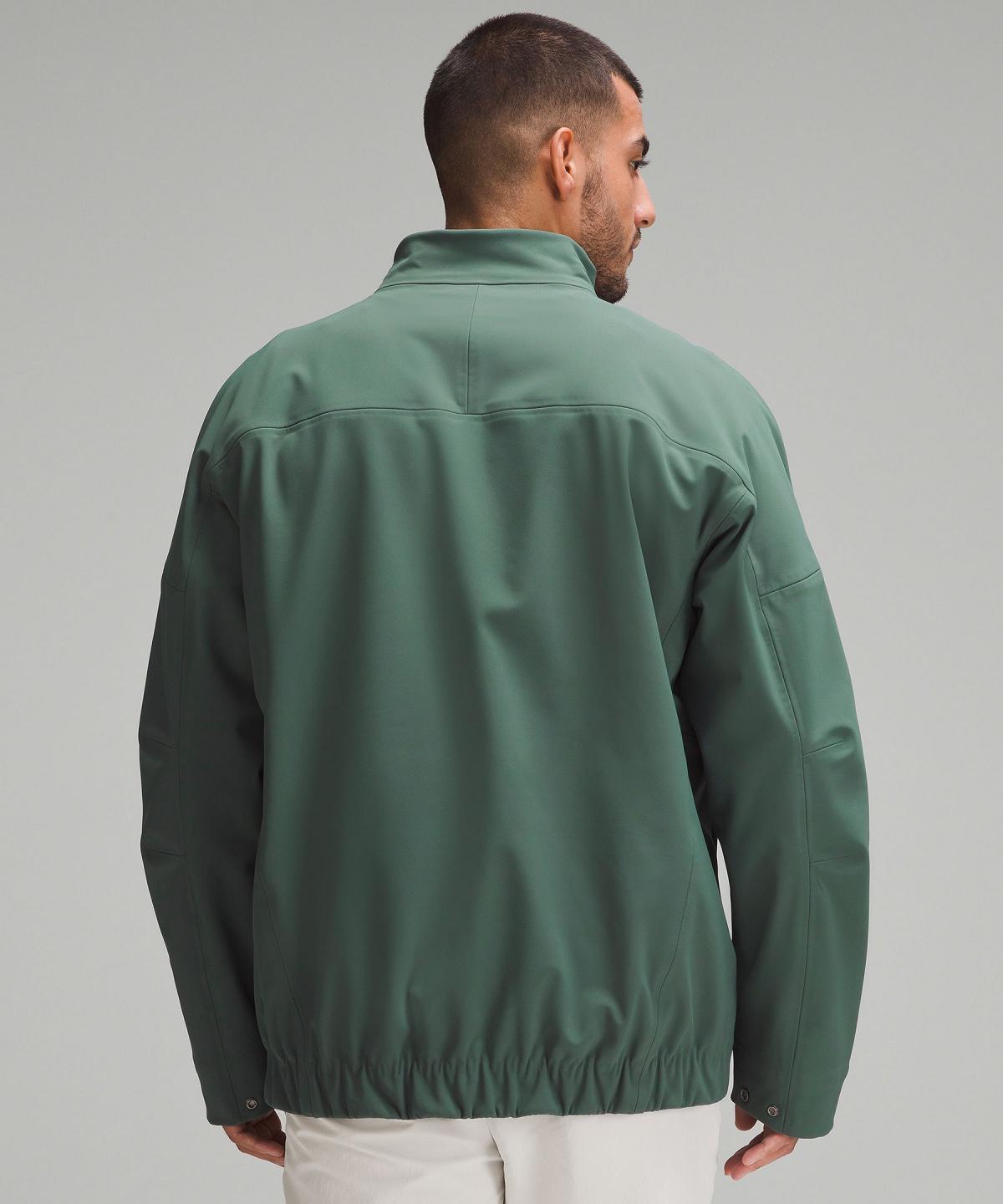 Green Lululemon RepelShell Relaxed-Fit Men Coats & Jackets | NZ_LuLu42625