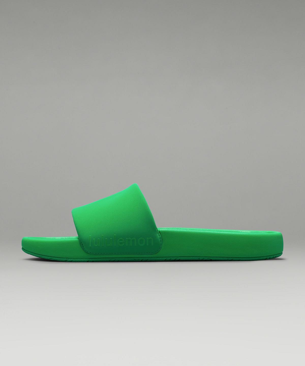 Green Lululemon Restfeel Women's Slide Women Shoes | NZ_LuLu66499