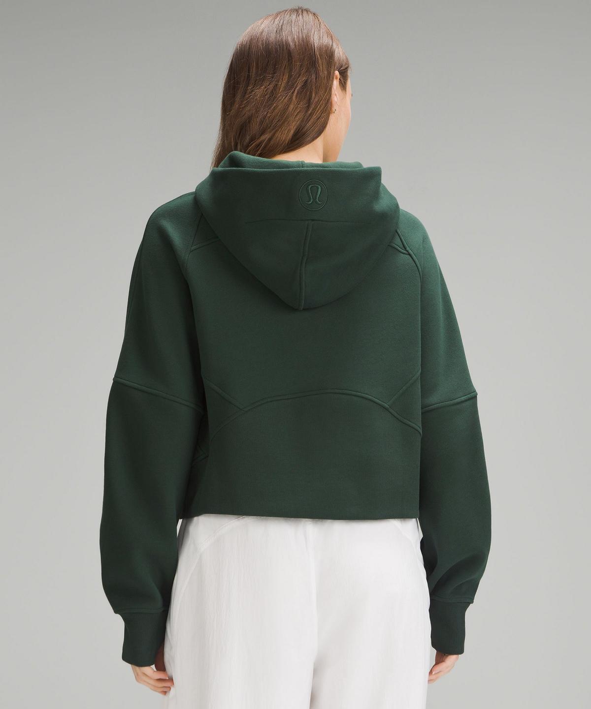 Green Lululemon Scuba Oversized Women Hoodies & Sweatshirts | NZ_LuLu91235